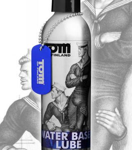Tom Of Finland Water Based Lube 8oz