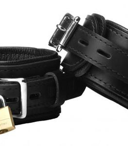 Strict Leather Premium Locking Ankle Cuffs