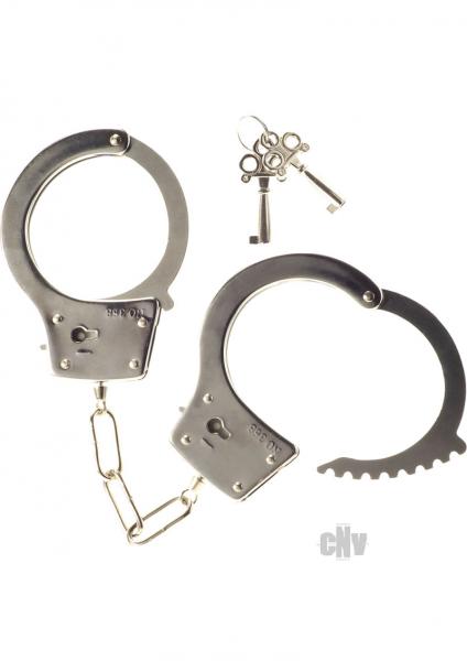 Heay Metal Handcuffs Silver Kink