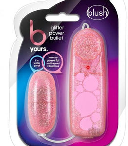 B Yours Glitter Power Bullet Pink