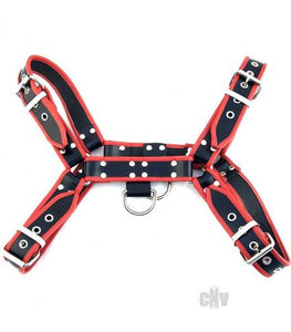 Rouge Over The Head Front Harness Medium Black/Red