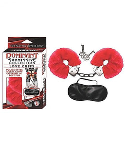 Dominant Submissive Collection Love Cuff (red)