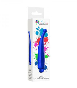 Luminous Lyra Abs Bullet With Silicone Sleeve 10 Speeds Royal Blue