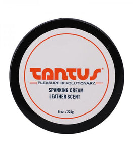 Tantus - Spanking Cream - Leather Scent - 8 Oz.