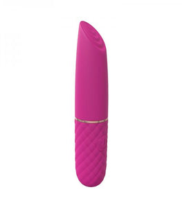 Loveline Beso 10 Speed Vibrating Mini-lipstick Silicone Rechargeable Waterproof Pink