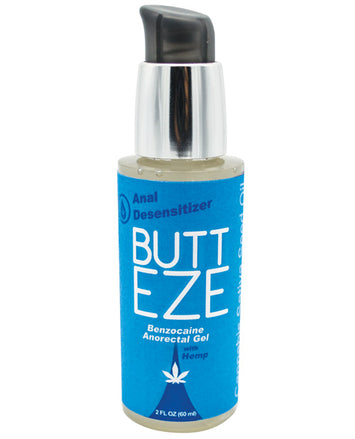 Butt Eze Anal Desensitizer W/ Hemp Seed Oil 2 Oz Bottle Default Title