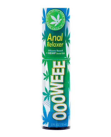Oooweee Anal Relaxing Silicone Lube W/ Hemp Seed Oil 0.5 Oz Default Title