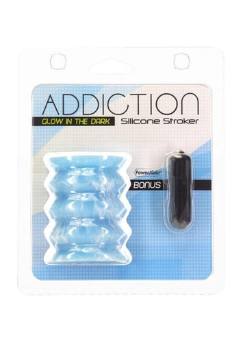 Addiction Silicone Stroker Glow In The Dark Default Title