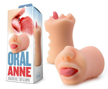 X5 Men Oral Anne Vanilla Stroker Default Title