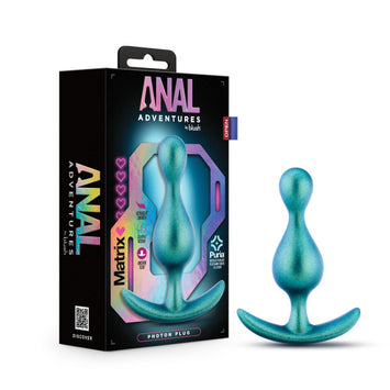 Anal Adventures Matrix Photon Plug Neptune Teal Default Title