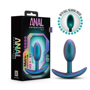 Anal Adventures Matrix Nebula Plug Lunar Blue Default Title