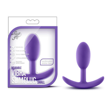 Luxe Wearable Vibra Slim Plug Purple