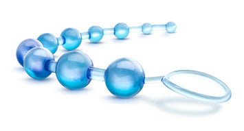 Sassy 10 Anal Beads Blue