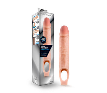 Performance Cock Sheath Penis Extender Vanilla 9