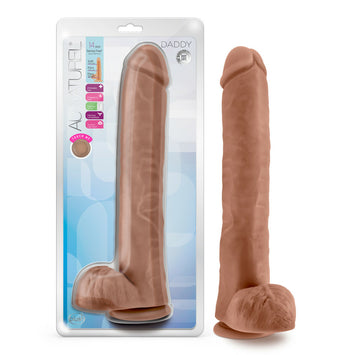 Au Naturel Daddy 14in Dildo Mocha Default Title