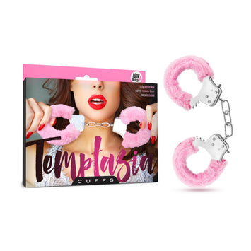Temptasia Furry Cuffs Pink