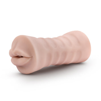Enlust Nicole Vibrating Stroker Beige Default Title