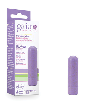 Gaia Eco Bullet Lilac Rechargeable Default Title