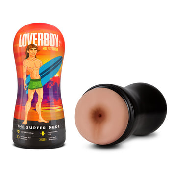 Coverboy The Surfer Dude Self Lubricating Stroker Beige Default Title