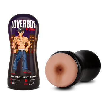 Loverboy Bad Boy Next Door Self Lubricating Stroker Beige Default Title