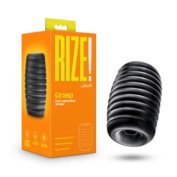 Rize Grasp Self Lubricating Stroker Black Default Title