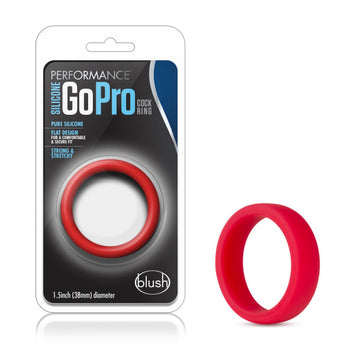 Performance Silicone Go Pro Cock Ring Red Default Title