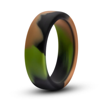 Performance Silicone Camo Cock Ring Camoflauge Green