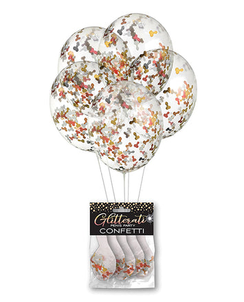 Glitterati Penis Confetti Balloons Default Title