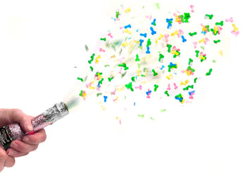 Glitterati Champagne Confetti Poppers 12pc Display Default Title