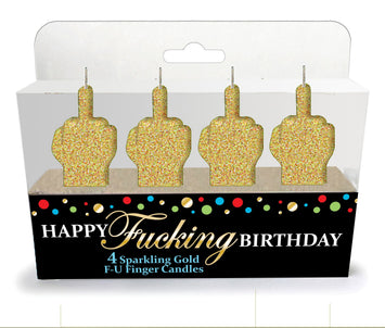 Happy F*ing Birthday Candle Set Default Title