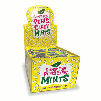 Super Fun Penis Mints 5pc Bags Display Of 100 Bags Default Title