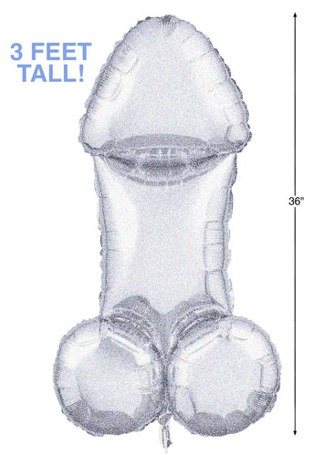 Glitterati Disco Penis Mylar Balloon Ft Default Title
