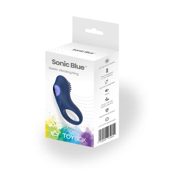 Sonic Blue Vibrating Mini Vibrator Default Title