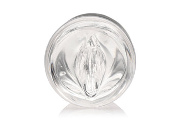 Mistress Double Shot Mouth & Pussy Stroker Clear Default Title