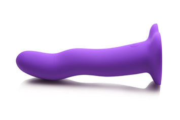 Simply Sweet Vibrating Wavy Silicone Dildo W/ Remote Default Title