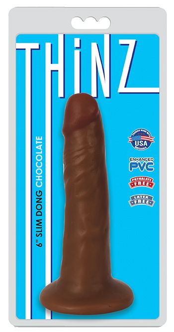 Thinz Slim Dong 6in Chocolate Default Title