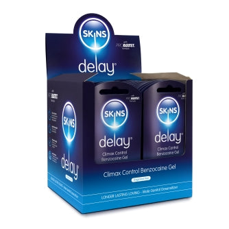 Skins Benzocaine Delay Gel Foils 3ml 36pc With Pos Default Title