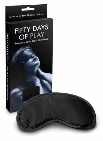 Fifty Days Of Play Blindfold Black Default Title
