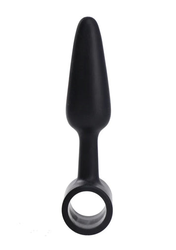In A Bag Butt Plug 3 Black Vibrating