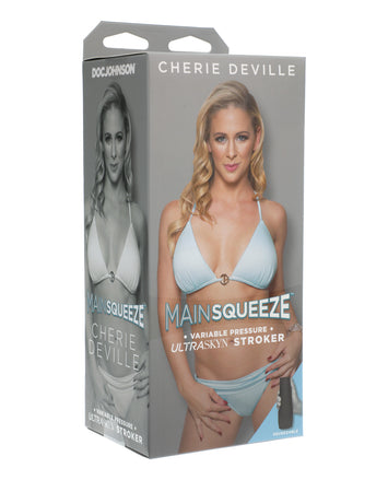 Main Squeeze Cherie Deville Pussy Ultraskyn Stroker Vanilla Default Title