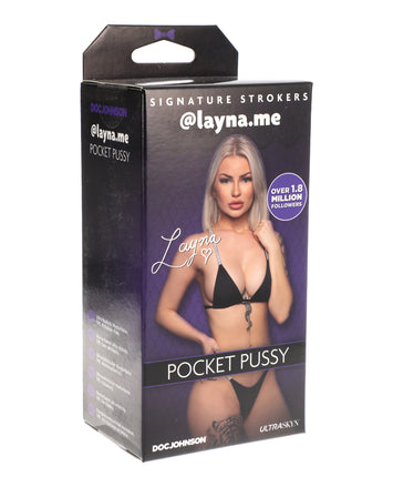 Signature Strokers Girls Of Social Media @layna.me Ultraskyn Pocket Pussy Vanilla Default Title
