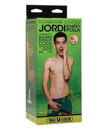 Signature Cocks Jordi El Nina Polla 8in Ultraskyn Cock Default Title