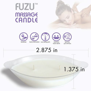 Fuzu Massage Candle 4 Oz Lavender Mist