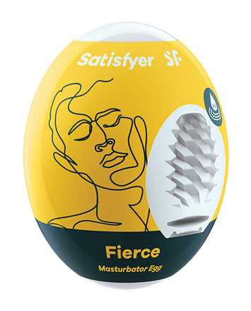 Satisfyer Fierce Masturbator Egg Yellow Default Title