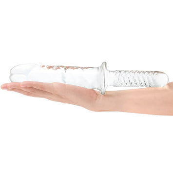 Glas 11in Girthy Cock Double Ended W/ Handle Default Title
