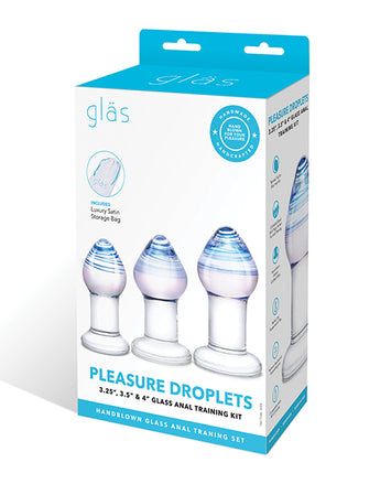 Glas Pleasure Droplets Anal Training Kit Default Title