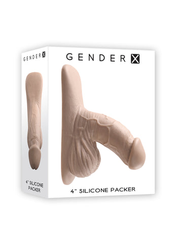 Gender X 4in Silicone Packer Light Default Title
