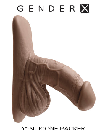 Gender X 4in Silicone Packer Dark Default Title