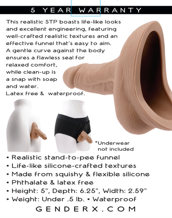 Gender X Stand To Pee Medium Silicone Default Title