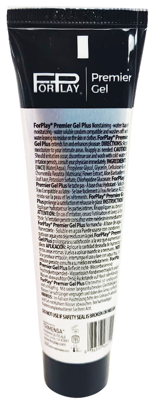 Forplay Premier Gel Plus 1.25 Oz (bulk) Default Title